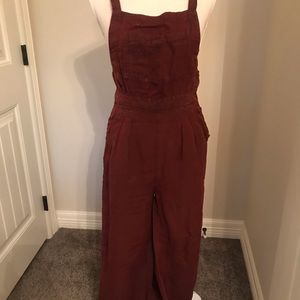 Free people romper sleeveless with pockets NWT xs
